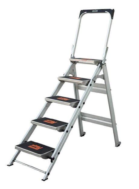 Ladder Hub - Aluminium Safety Step Ladder 5 Steps (10510B)