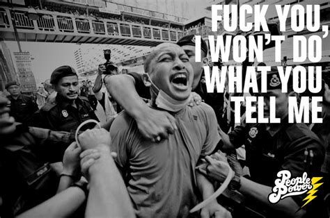 Fahmi Reza On Twitter Fuck You I Won T Do What You Tell Me Slogan Poster Ni Diinspirasi