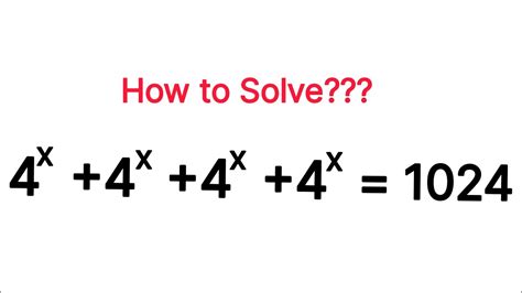 A Golden Exponential Equation A Good Way To Solve With Easy Moves