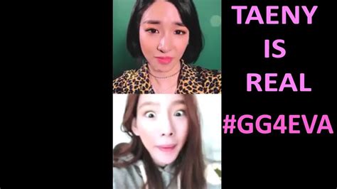 [181003] Tiffany Ig Live And Taeyeon As A Guest Taeny Is Real 태연and티파니