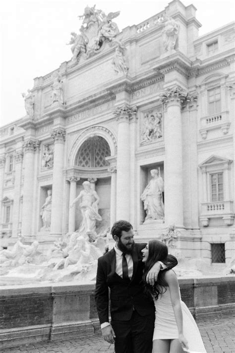 Trevi Fountain Wedding Rome | Emma + Jayce | Silvia Poropat Weddings ...