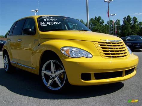 2006 Solar Yellow Chrysler Pt Cruiser Street Cruiser Route 66 Edition