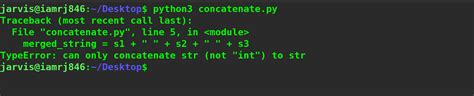 String Concatenation In Python Simplilearn