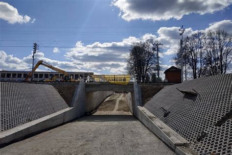 Coraz Bli Ej Otwarcia Przej Cia Pod Torami Na Ul Jeziornej W Olsztynie