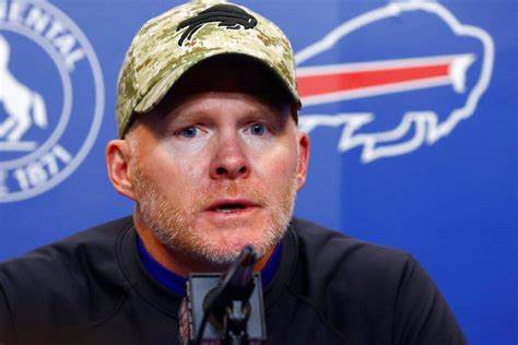 Coach McDermott at news conference ahead of Bills vs. Broncos