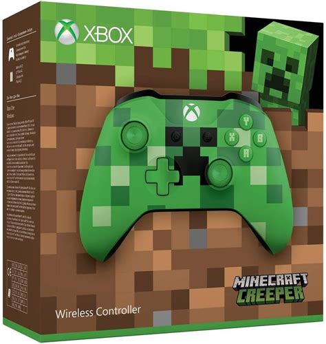 Official Xbox Wireless Minecraft Creeper Controller Uk Pc And Video Games