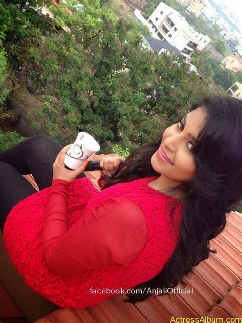 Telugu Actress Anjali Hot Spicy Gallery Actress Album