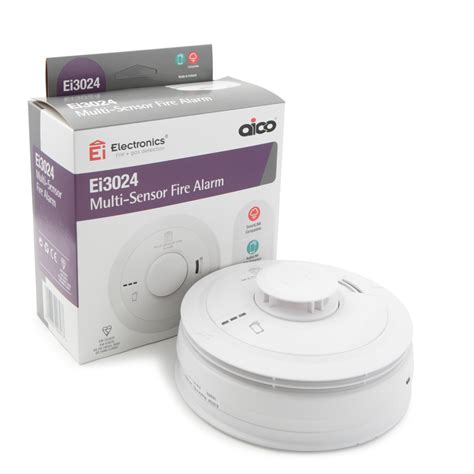 Aico Ei3024 Multi Sensor Fire Alarm Optical Smoke And Heat