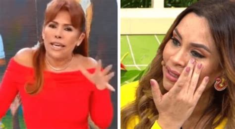 Magaly Medina Se Burla De Ethel Pozo Al Verla Llorar Por Sus Hijas Tu Mami Te Regala Los