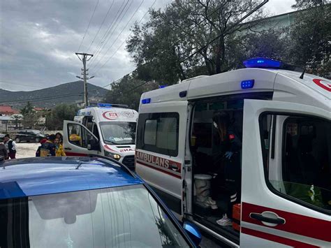 Milasta trafik kazası 4 yaralı Bodrum Kapak Haber Bodrum Haberleri