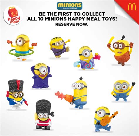 McDonald’s Happy Meal Toys – July 2015 – Minions – Kids Time