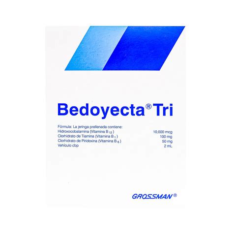 Bedoyecta Tri – injectable B12 vitamin | Nootropics Mexico