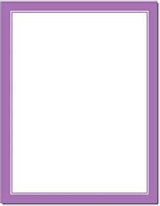 Basic Border Letterhead Laser Inkjet Printer Paper Brights Purple