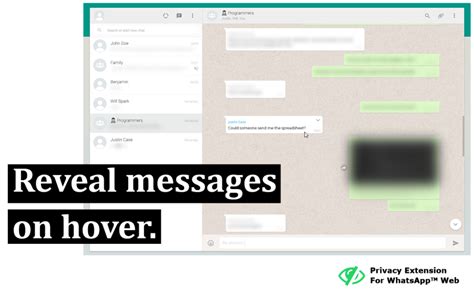 Berikut Cara Blur Tampilan Chat Di Whatsapp Web Tanpa Aplikasi