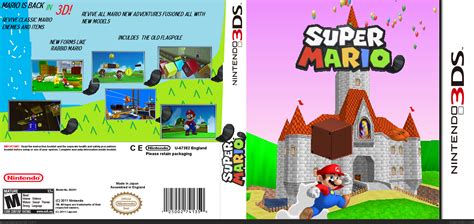 Viewing Full Size Super Mario 3d Box Cover