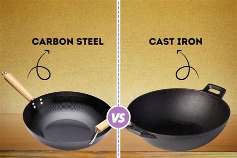 Cast Iron Vs Carbon Steel Wok Which To Use Typical Wirecutter