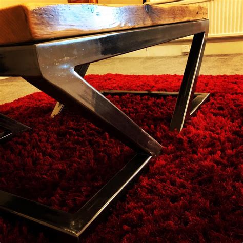 Industrial Coffee Table - Etsy