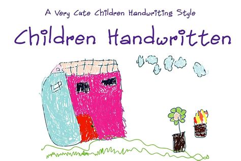 Children Handwritten - Children Handwriting Font - UpFonts