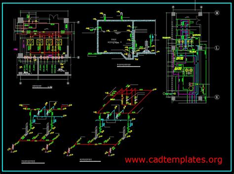 Fire Pump Details Plan Cad Template Dwg Cad Templates