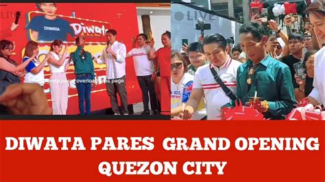 Pares Overload Ni Diwata Grand Opening YouTube