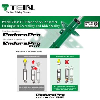 Honda City GN2 GN5 20 TEIN EnduraPro Plus OE Shape Absorber