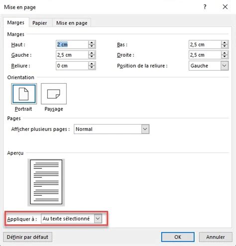 Modifier Les Marges De Page Dans Un Document Word