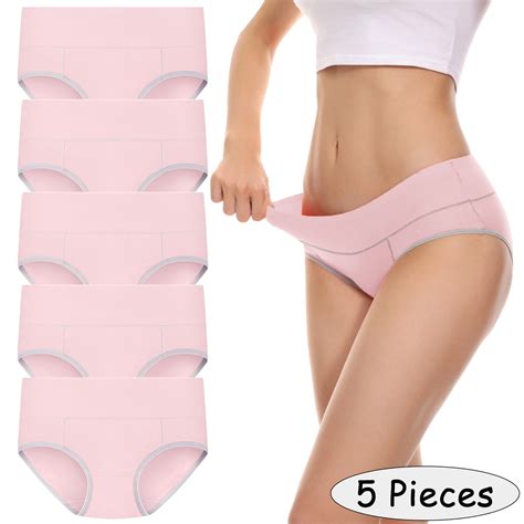 Rovga Panties For Women Pieces Underpants Patchwork Color Underwear Panties Bikini Solid