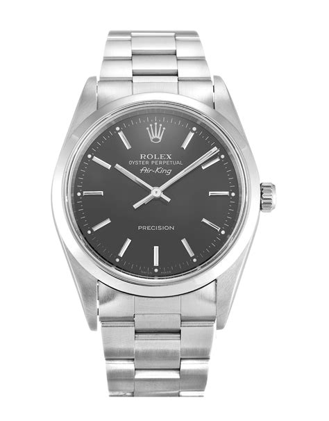 Rolex Air King Mm Black Dial Replica Watch Perfect Replica