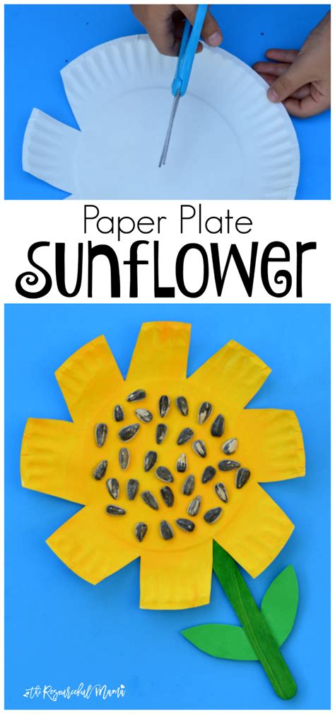 Sunflower Craft For Preschoolers