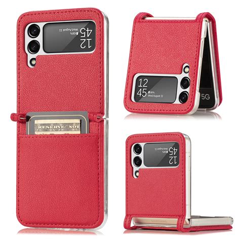 Tecttech Slim Card Wallet Samsung Galaxy Z Flip Rot