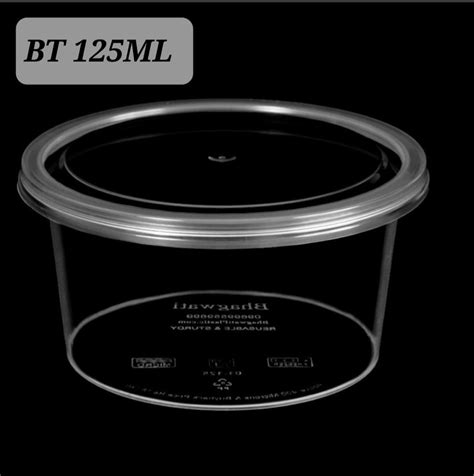 BT 125ML FOOD PACKAGING CONTAINER Round At Rs 2 50 Piece In Kanpur