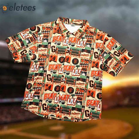 Giants Beat LA Aloha Shirt