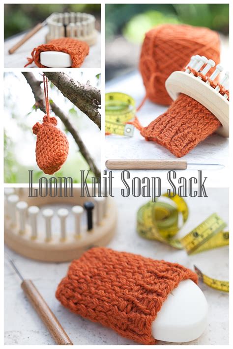 Loom Knit Soap Sack Pattern | This Moment is Good