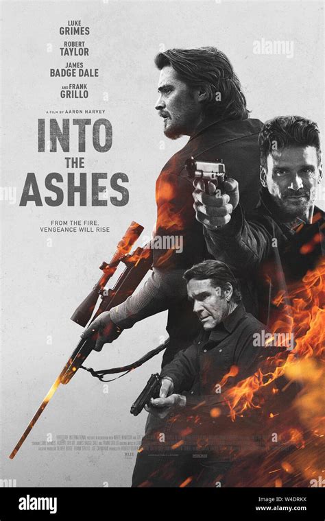 Into The Ashes Us Poster From Top Luke Grimes Frank Grillo Robert