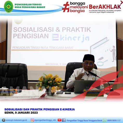 Sosialisasi Penyusunan Skp Menggunakan Aplikasi E Kinerja Di Lingkungan