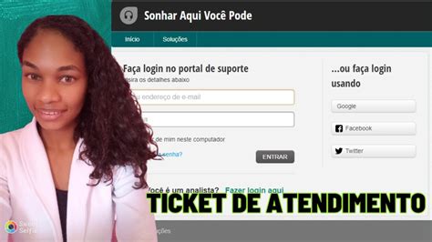 TICKET Aprenda como entrar em contato a fábrica Sonhar YouTube