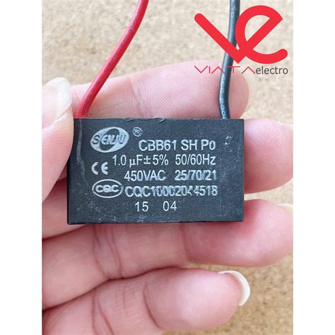 Jual Kapasitor Kotak Uf Vac Capacitor Kotak Ac Kipas Shopee