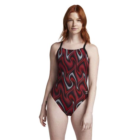 Speedo Womens Purpose Flyback One Piece Swimsuit