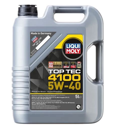 Масло моторное Liqui Moly 5W-40 НС-синтетическое - купить в интернет ...