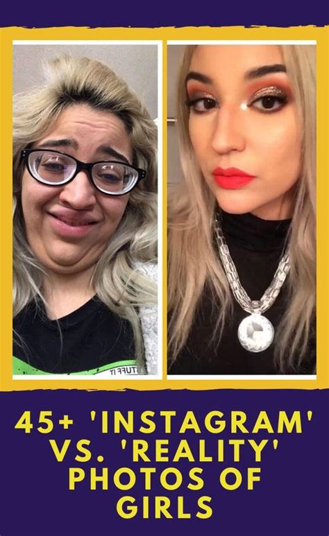 45 Instagram Vs Reality Photos Of Girls