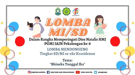 Lomba Mendongeng SD MI Angsal Alfa Rahmah SD Islam 02 YMI