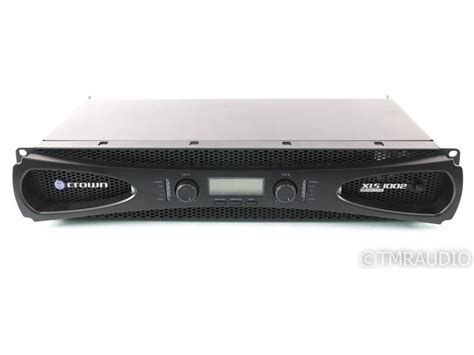 Crown XLS1002 Stereo Power Amplifier XLS 1002 30766 Solid State