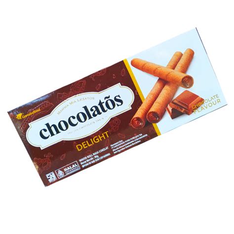 Jual Chocolatos Delight Wafer Roll Chocolate G Shopee Indonesia