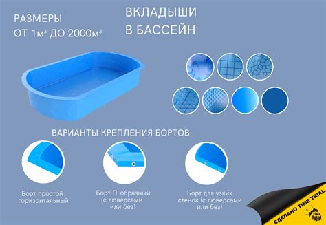 Купить Вкладыш для бассейна (чашковый пакет) ПВХ выгодно у ...