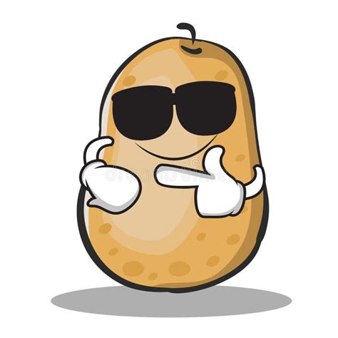 Cool Potato, Illustration, Vector Stock Vector - Illustration of ...