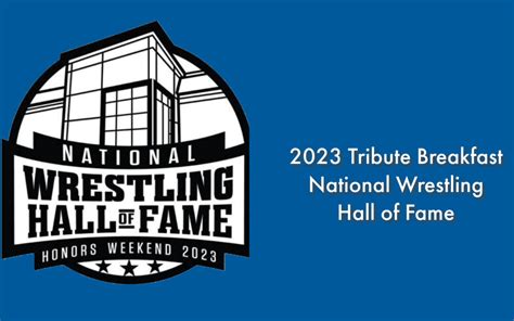 2023 Hall of Fame Tribute Breakfast | Mat Talk Podcast Network