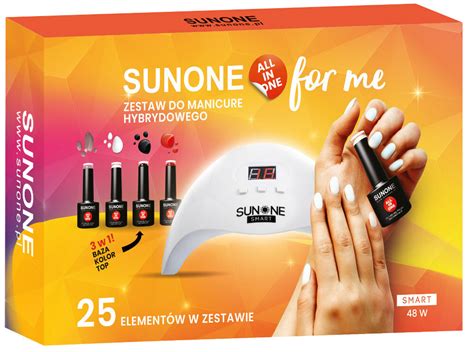 Sunone All In One For Me Zestaw Startowy Lampa Uv Led Do Paznokci