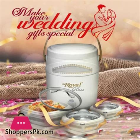 Pcs Gift Pack Royal Stylo Glass Top Hot Pot Set Piece Water Cooler Litre In Gift