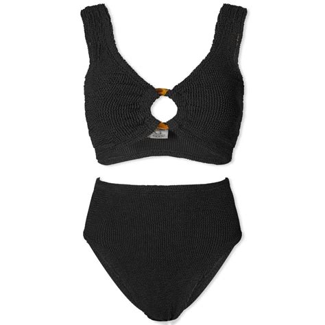 Hunza G Nadine Bikini In Black Lyst