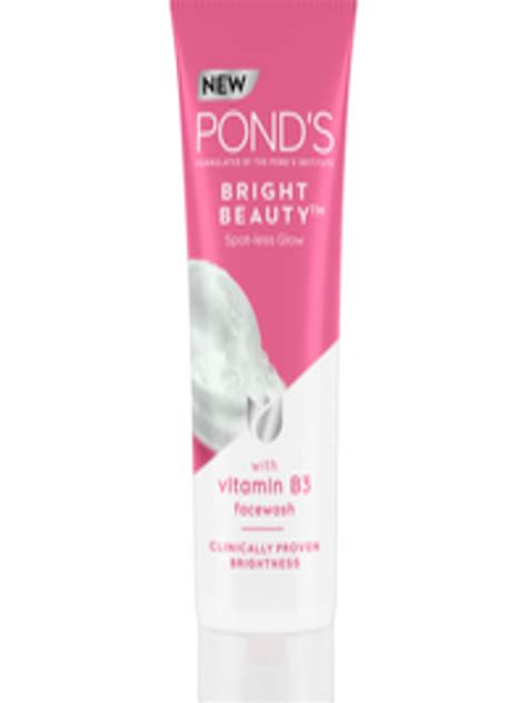 Buy Ponds Bright Beauty Spot Less Glow Face Wash With Vitamin B3 50g